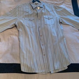 Diesel Grey 2 pocked button down dress shirt